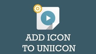 Customize JSN template video: Add new icon to UniIcon