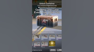 Opening 1 CS2 Case Every Day Until I Get A Knife: Day 1