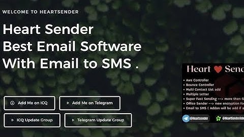 How to Set Up HeartSender  with smtp that drop inbox for Email and SMS Marketing|send bulk email/sms