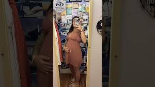 Stunning maternity styles at 35 weeks #pregnant