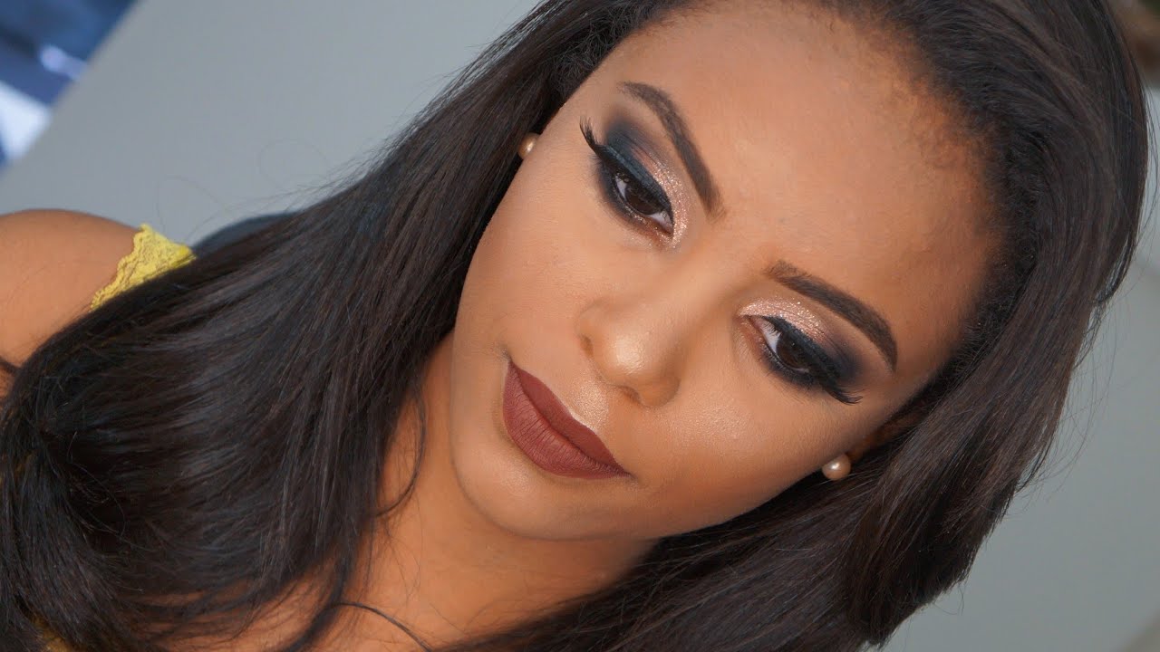 Maquiagem olho esfumado