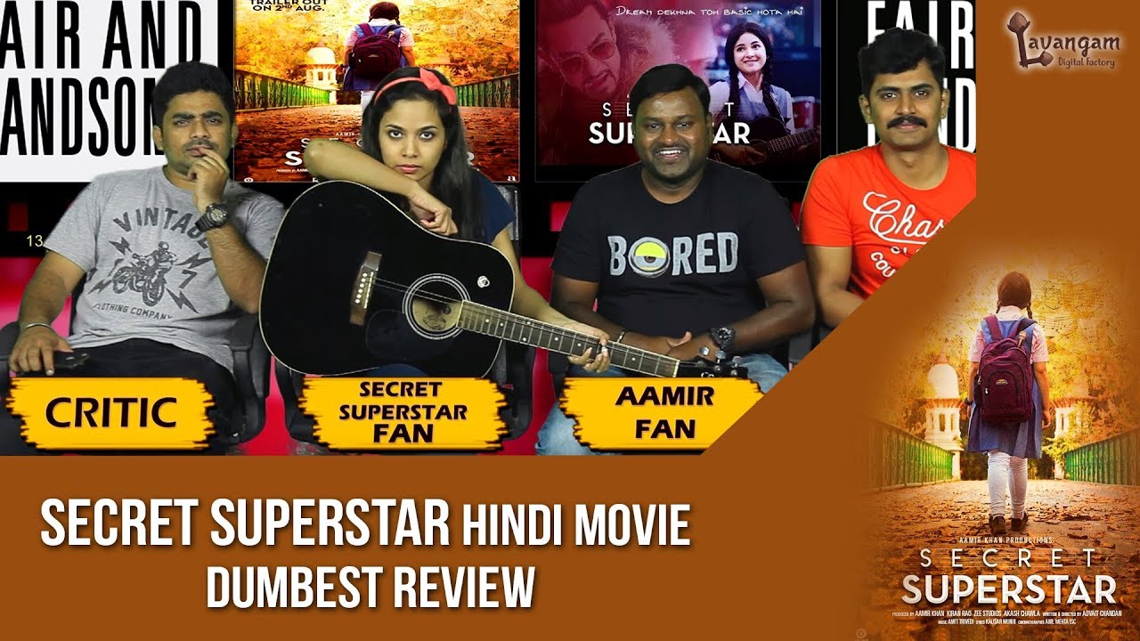 Secret SuperStar Movie Review - Dumbest Review | Zaira Wasim, Aamir Khan | Lavangam DF