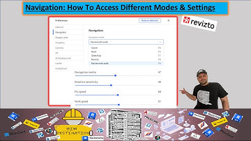 Revizto Tutorials | Navigatie volledig uitgelegd! | Revit, Navisworks, SketchUp, Game & Revizto-modi