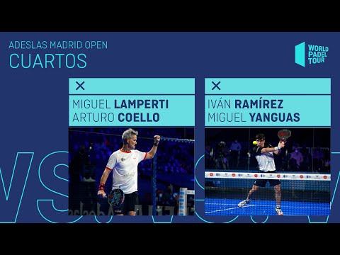 Resumen Cuartos de final Lamperti/Coello Vs  Yanguas/Ramírez Adeslas Madrid Open 2021