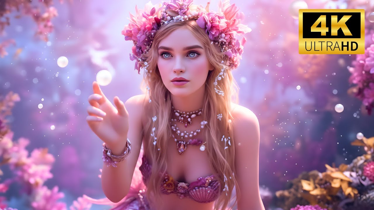 | Fantasy | Mermaid Silent Depths, Calm Violin Ocean | AI Music Video & Cinematic 4K Visuals