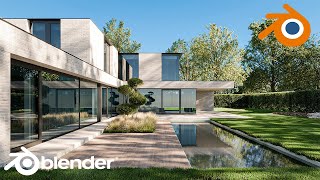 Easy Realistic Architecture And Environments In Blender - Beginner tutorial