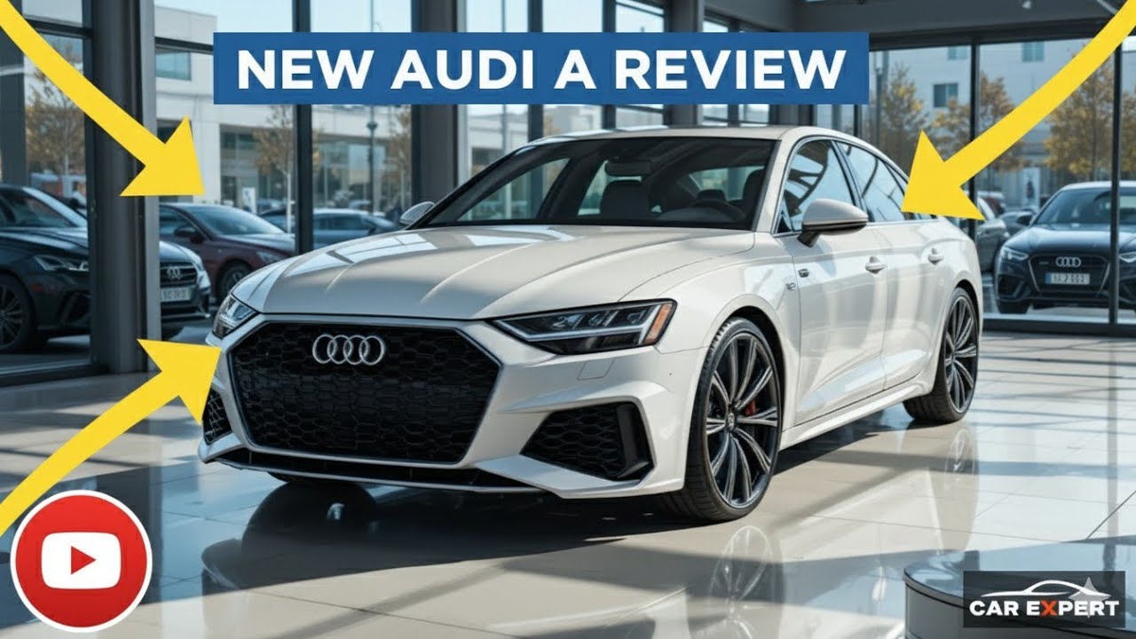 💚 Audi A6 2026 года — новый дизайн, новые технологии, всё то же совершенство Audi: роскошь, мощно...