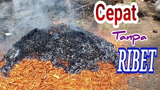 Pembuatan Arang Serbuk Kayu Untuk Media Tanam