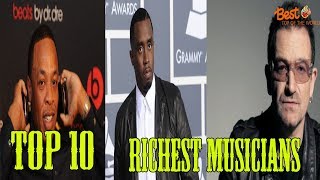 Top 10 Richest Musicians of All Time
