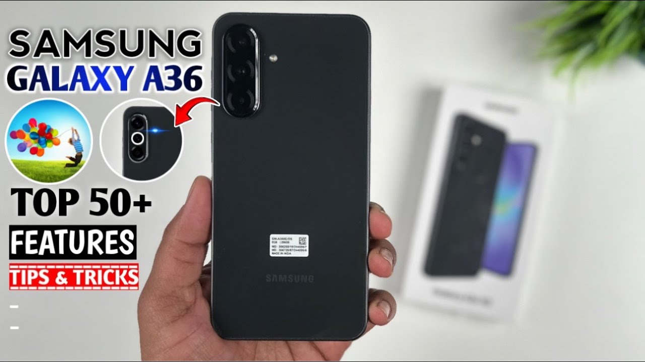 Samsung Galaxy A36 5G Top 50++ Hidden Features | Samsung A36 5G Tips & Tricks | Samsung A36 5G
