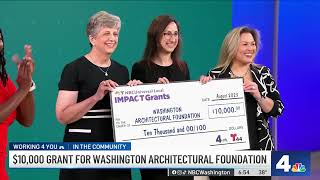 Washington Architectural Foundation wins $10K Impact Grant | NBC4 Washington