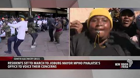 Soweto residents fed up with not having electricity