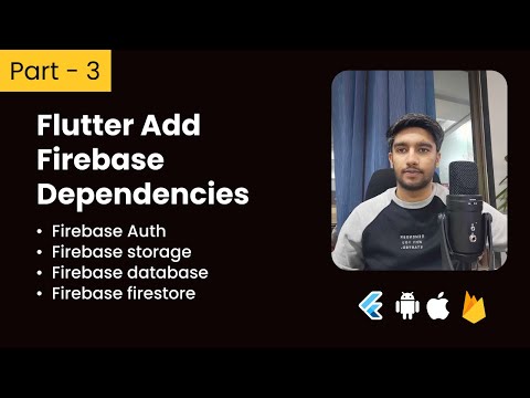 Part-3 Adding Firebase Dependencies & Running Project || Flutter Firebase Tutorials in Hindi/Urdu