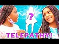 Twin Telepathy Challenge - Halloween Shopping!