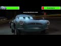 Cars 2 2011 Oil Rig Chase With Healthbars Edited By GabrielD2002