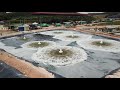 Wastewater floating aerators