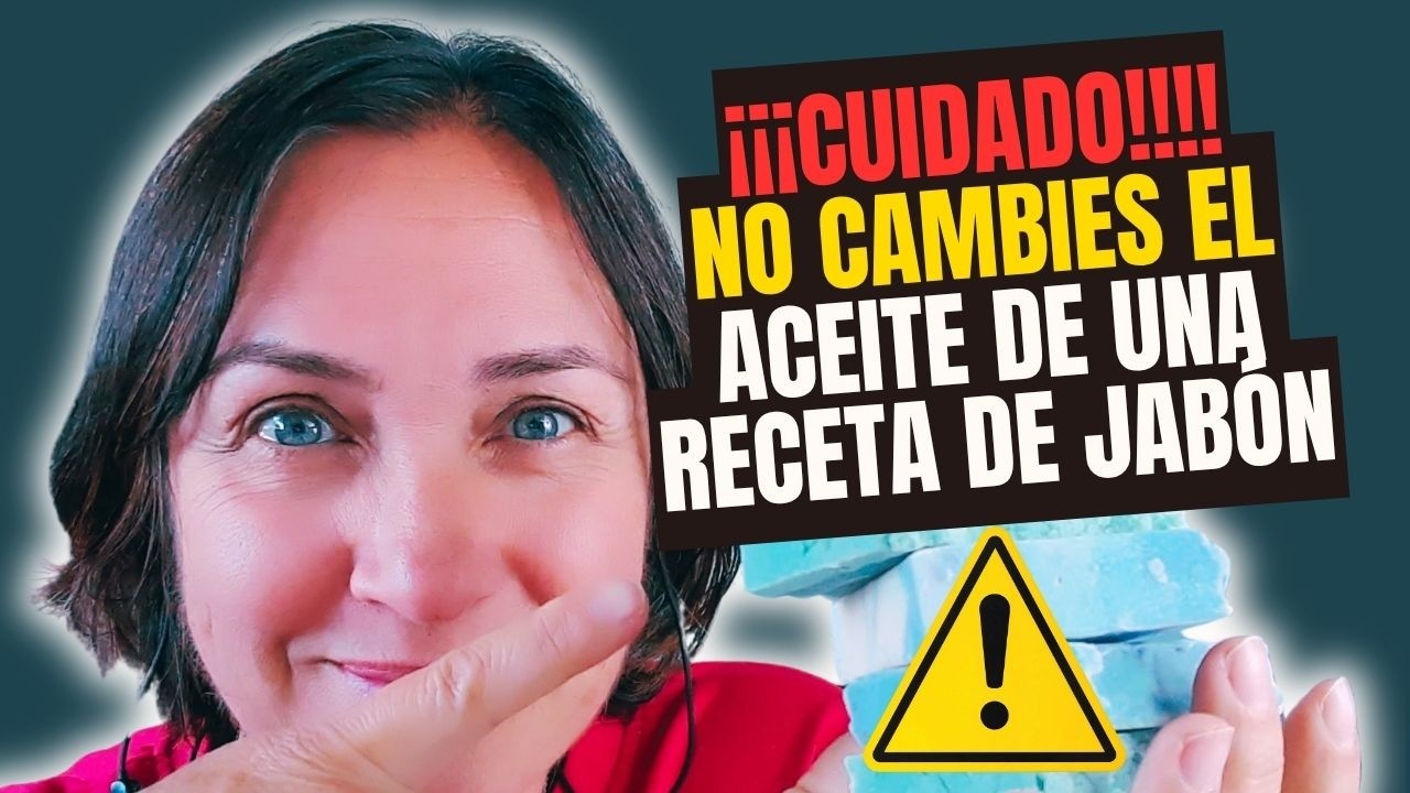¿Puedo cambiar un aceite en una fórmula de jabón?