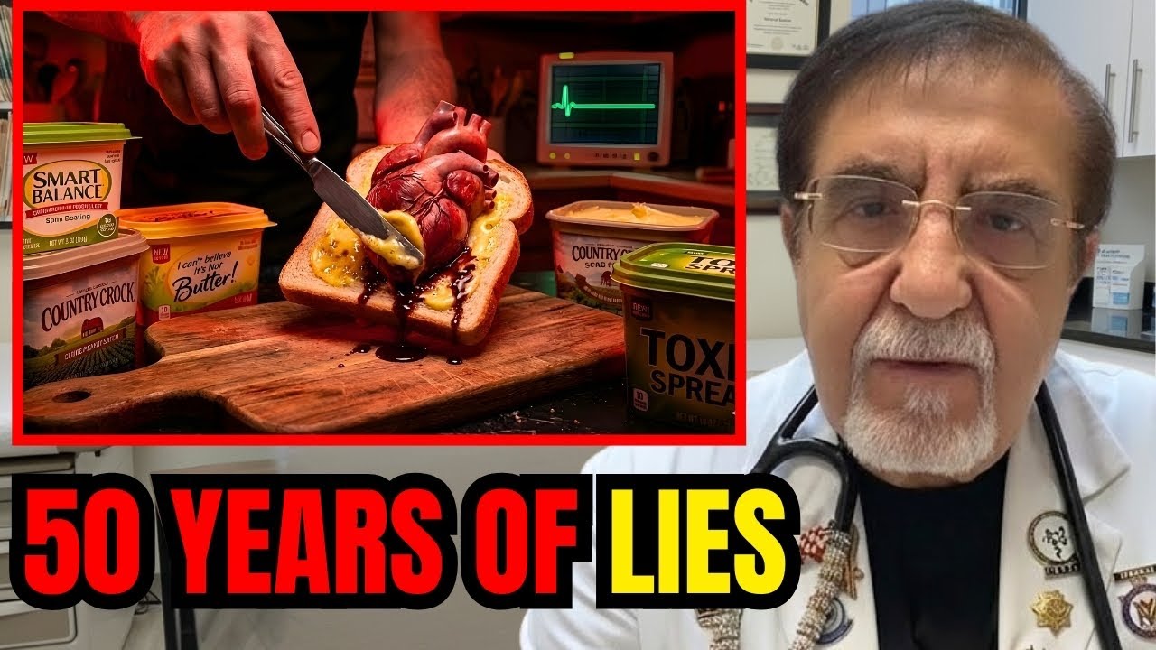 Stop Eating 12 Margarine Brands (And 5 That Actually Support Heart Health) | Younan Nowzaradan