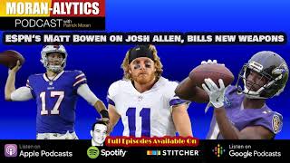 ESPN's Matt Bowen on Josh Allen, Cole Beasley, John Brown & The Buffalo Bills New Offense