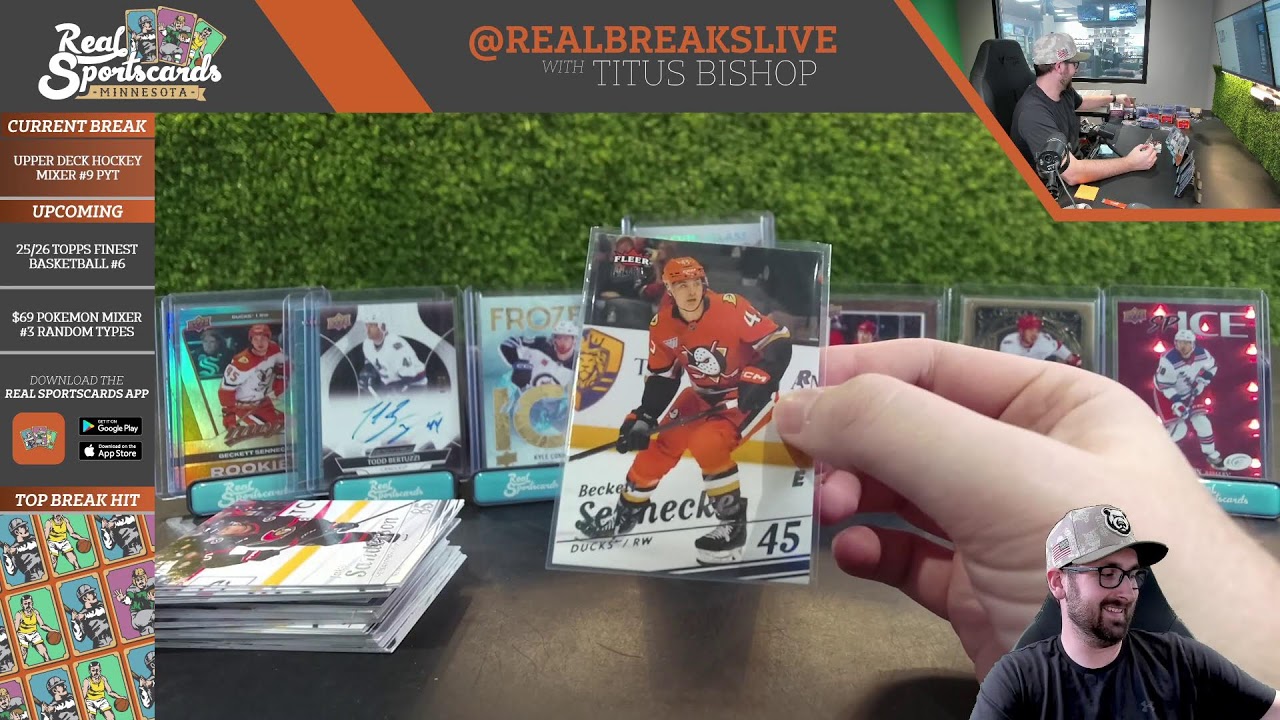 NEW MIX! UD Hockey Mixer #9 Pick Your Team W/ Fleer Ultra! (2/28/26)