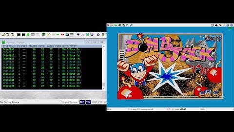 Atari ST Game experiment #3 - Bomb Jack game