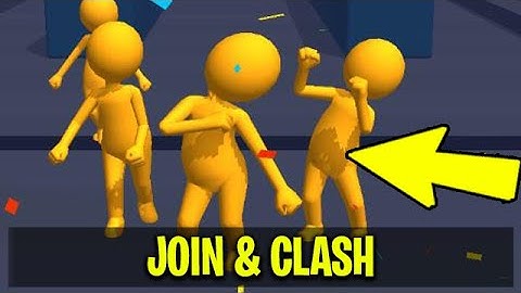 Join & Clash: People Running to a Gang Fight Gameplay Walkthrough - First Impressions