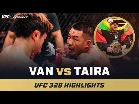 FIGHT OF THE YEAR? 🍿 | Joshua Van vs. Tatsuro Taira | UFC 328 Mini Fight Highlights