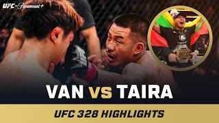 FIGHT OF THE YEAR? 🍿 | Joshua Van vs. Tatsuro Taira | UFC 328 Mini Fight Highlights