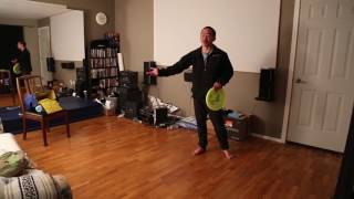 Freestyle Frisbee Tutorial: Downwind Drag Set