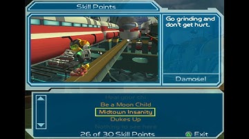 Ratchet and Clank 2 Going Commando Skill Point Planet Damosel Midtown Insanity
