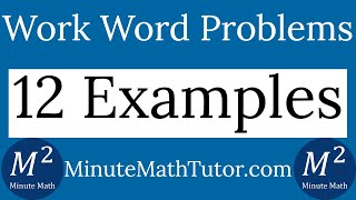 Famous Work Word Problems | 12 Examples Wealth
