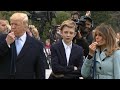 Barron Trump Helps Kick Off White House Easter Egg Roll