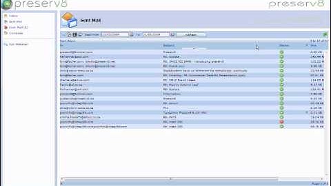 Preserv8 basic overview