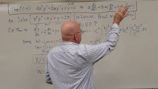 Cauchy-Euler Equation and Theorem (3)