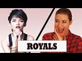 VOCAL COACH REACTS - KZ TANDINGAN - Royals