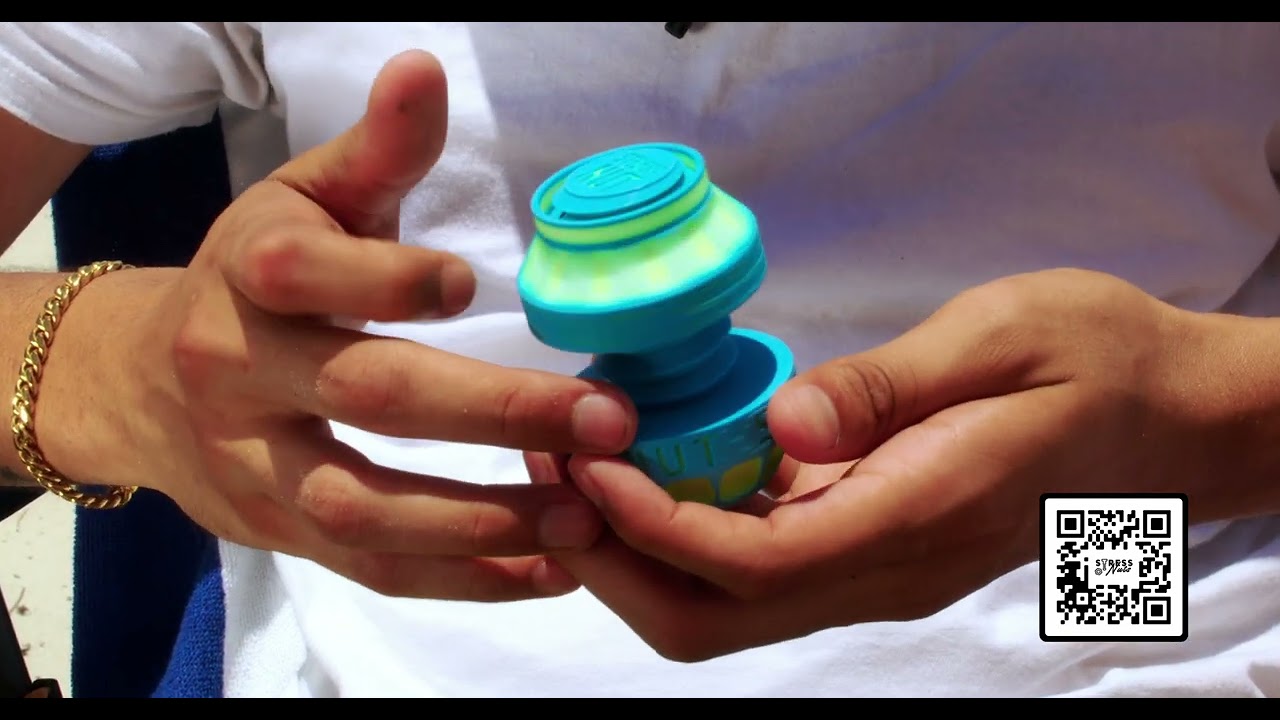 STRESS NUT AT THE BEACH