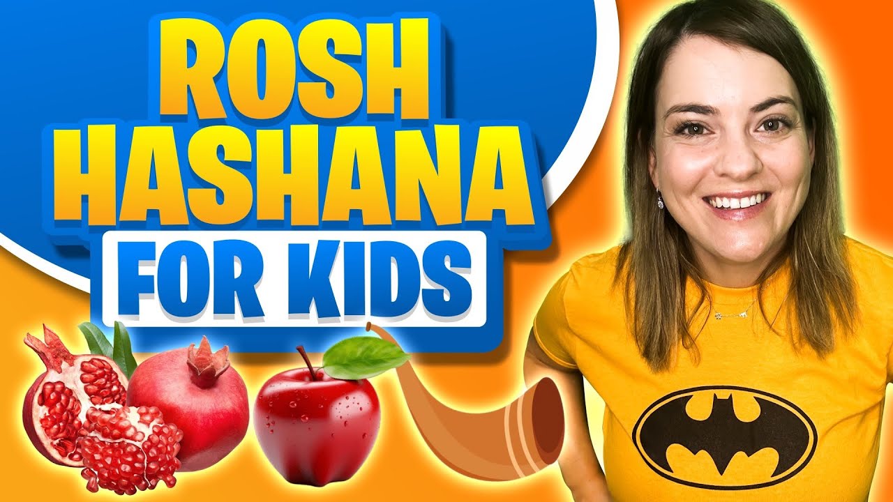 Rosh Hashanah for Kids | Jewish New Year Explained with Apple, Honey, Pomegranate & Shofar