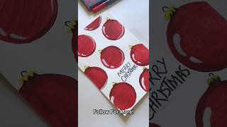 Simple Christmas Card Ideas #art #acrylicpainting screenshot 2