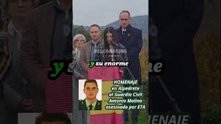 Guardia Civil Antonio Molina Martín 🙏🏻 Siempre estará en nuestra memoria. ¡Siempre!