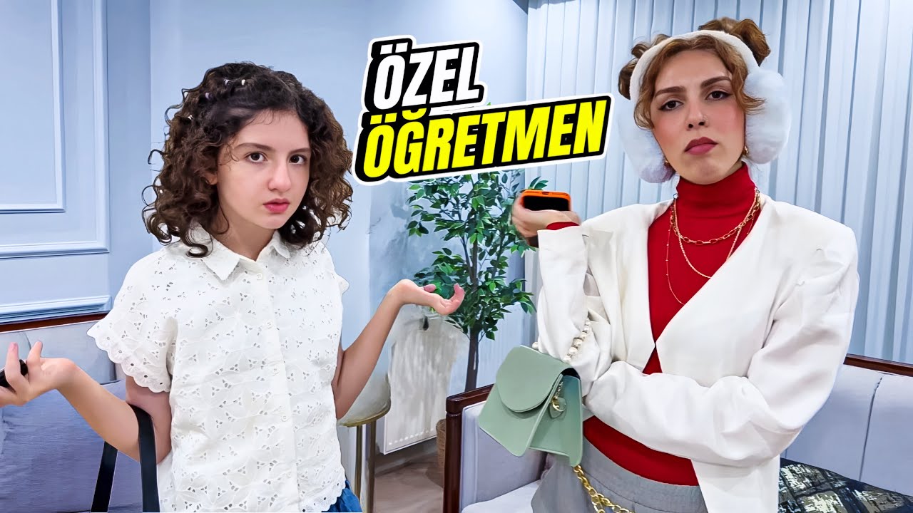 SARA ABLA TÜRKÇE ÖĞRETMENİ OLDU!!