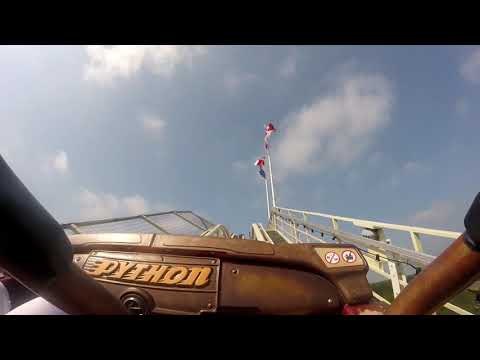 Off Ride & On Ride - Python - Efteling (Front View)