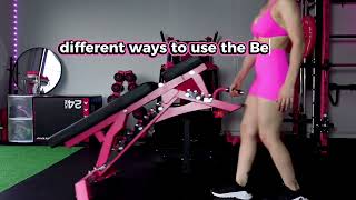 RitFit Pink Adjustable Weight Bench