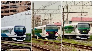JR東日本E257系2000番台・2500番台と5000番台の走行シーン