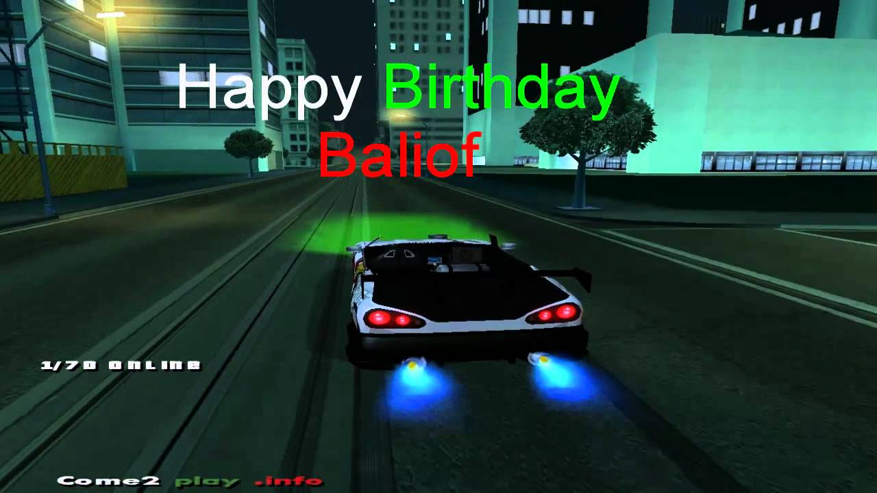Happy Birthday Baliof :)