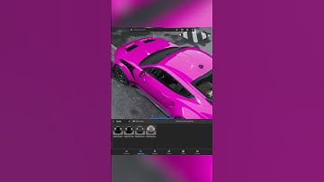 Ford Mustang in Shocking Pink Wrap 🦩 Import 3D Models to 3D Changer! #carwrap