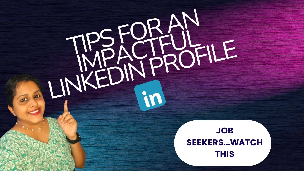 MUST-KNOW LinkedIn Profile Tips for Job Seekers! - YouTube