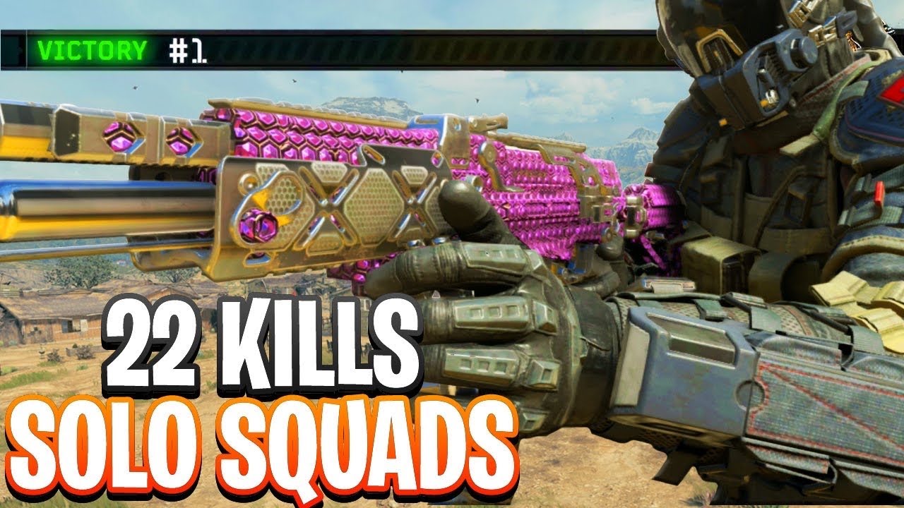 22 Kill Solo Squad Blackout Victory! (200 IQ Plays) - YouTube