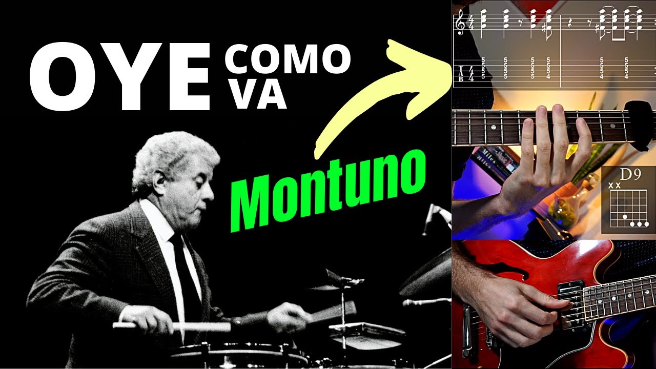 EASY Cuban MONTUNO for Guitar - Oye Como Va