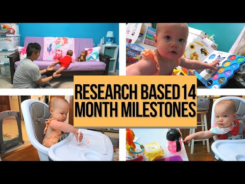 14 MONTH OLD BABY DEVELOPMENT MILESTONES | Using Ages & Stages(ASQ-3) Scale to Measure Progress!