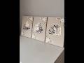 Most Beautiful Ayaat Arabic Calligraphy #sowebahsaleem #diycrafts #canvas #nasheed  #viral  #shorts